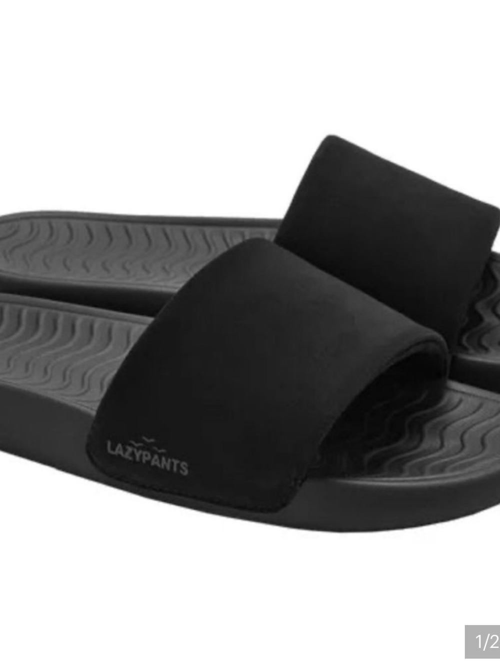 Lazypants Slide Sandals - new - Black